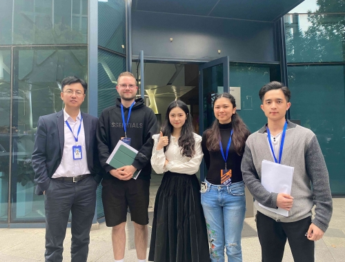 腾翼新闻：上海师大留学生参访公司